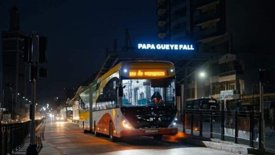Lancement de la mise en service progressive du Bus transit rapide